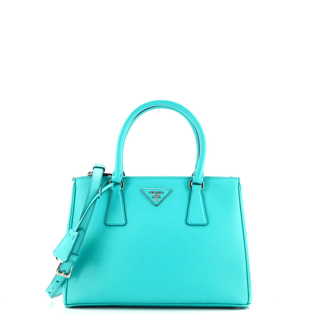 Prada Double Zip Lux Tote Saffiano #169194P10B - Picture 2 of 7